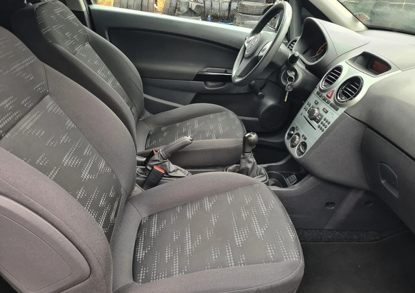 Opel Corsa cena 17499 przebieg: 180501, rok produkcji 2014 z Radzyń Chełmiński małe 596